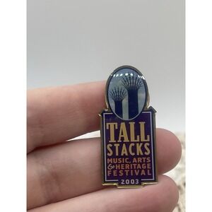 Tall Stacks Music Arts Festival Lapel Pin Badge Hat Jacket Vest